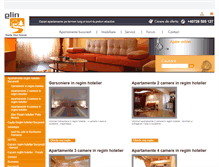 Tablet Screenshot of cazare-apartamente-bucuresti.ro